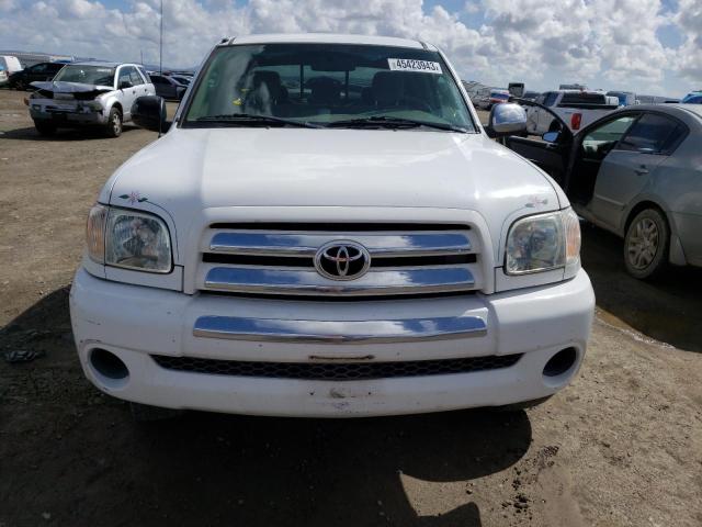 5TBRU34186S469741 - 2006 TOYOTA TUNDRA ACCESS CAB SR5 WHITE photo 5
