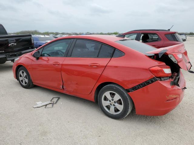 1G1BC5SM0G7326422 - 2016 CHEVROLET CRUZE LS RED photo 2