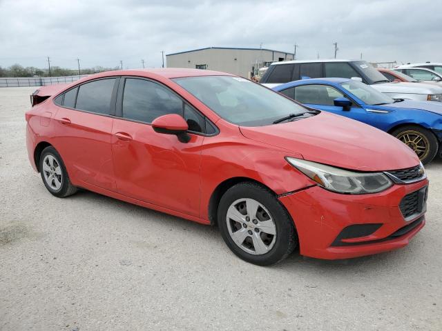 1G1BC5SM0G7326422 - 2016 CHEVROLET CRUZE LS RED photo 4