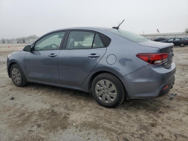 3KPA24AD1LE256019 - 2020 KIA RIO LX BLUE photo 2