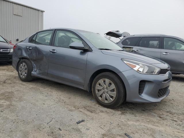 3KPA24AD1LE256019 - 2020 KIA RIO LX BLUE photo 4