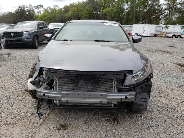 1HGCS2B83CA002248 - 2012 HONDA ACCORD EXL GRAY photo 5