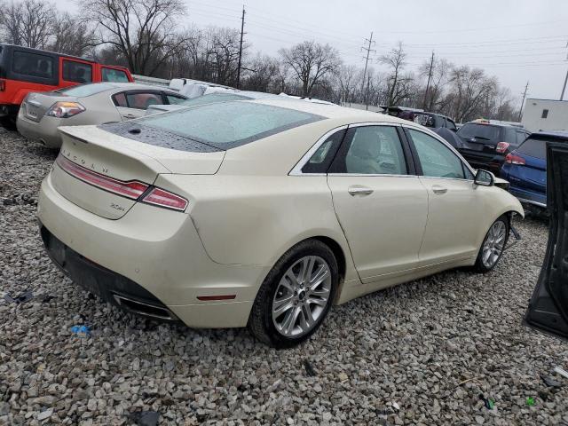 3LN6L2LU9FR629403 - 2015 LINCOLN MKZ HYBRID CREAM photo 3