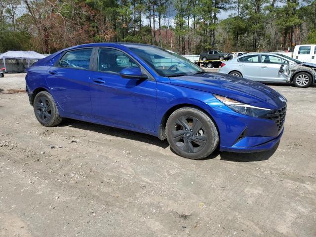 KMHLM4AG0PU457524 - 2023 HYUNDAI ELANTRA SEL BLUE photo 4