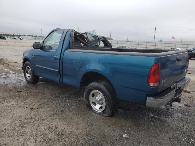 1FTRF17W71NA56804 - 2001 FORD F150 BLUE photo 2