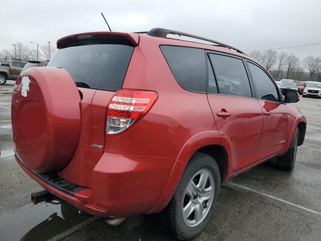 JTMBF31V79D003468 - 2009 TOYOTA RAV4 LIMITED RED photo 3