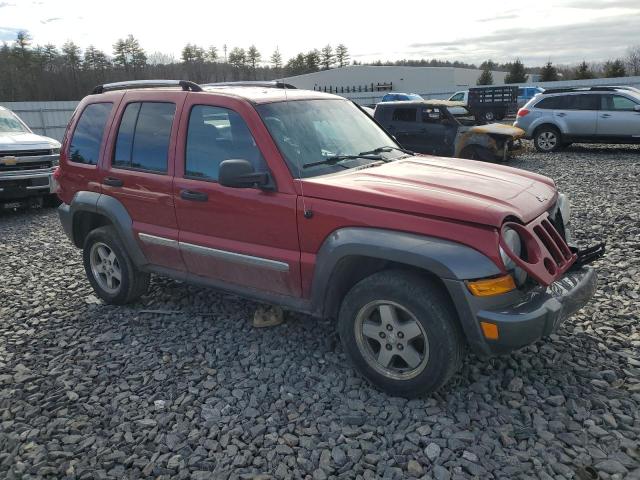 1J4GL48K66W176926 - 2006 JEEP LIBERTY SPORT RED photo 4