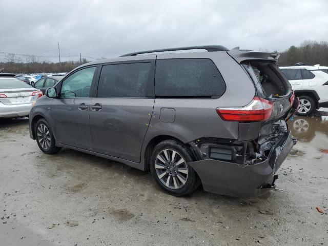 5TDJZ3DC7KS224530 - 2019 TOYOTA SIENNA LE GRAY photo 2