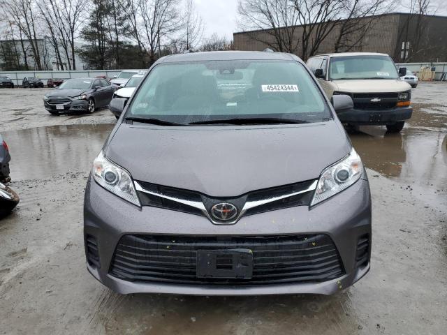 5TDJZ3DC7KS224530 - 2019 TOYOTA SIENNA LE GRAY photo 5