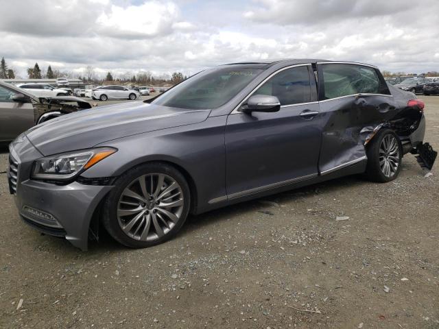 KMHGN4JF4FU073024 - 2015 HYUNDAI GENESIS 5.0L GRAY photo 1