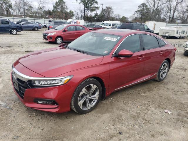 1HGCV1F57LA051941 - 2020 HONDA ACCORD EXL RED photo 1