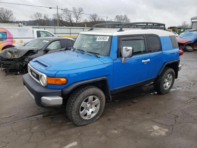 JTEBU11F270007978 - 2007 TOYOTA FJ CRUISER BLUE photo 1