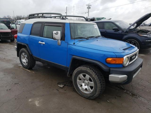 JTEBU11F270007978 - 2007 TOYOTA FJ CRUISER BLUE photo 4