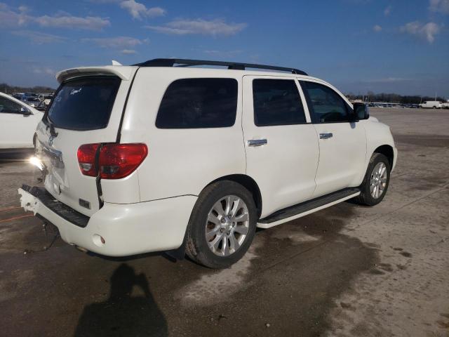 5TDYY5G17DS044166 - 2013 TOYOTA SEQUOIA PLATINUM WHITE photo 3