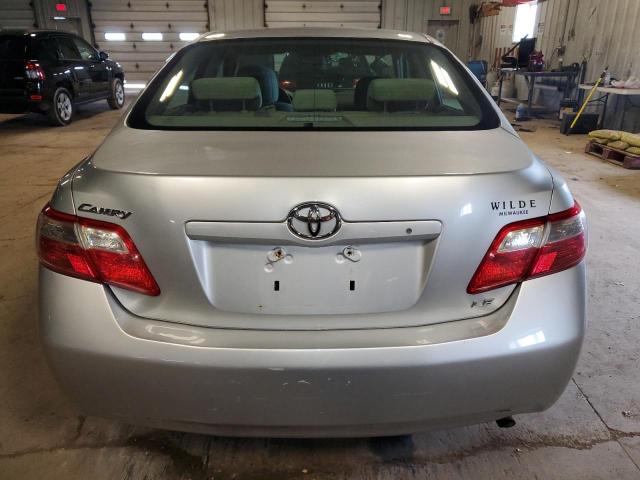 4T4BE46K87R003775 - 2007 TOYOTA CAMRY CE SILVER photo 6