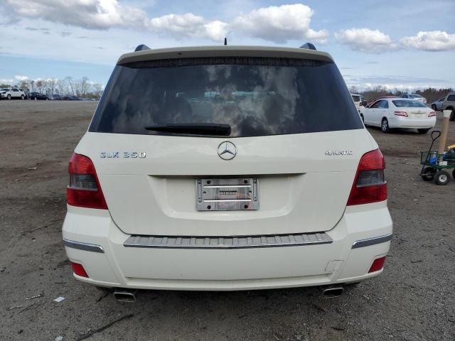 WDCGG8HB7CF743815 - 2012 MERCEDES-BENZ GLK 350 4MATIC WHITE photo 6