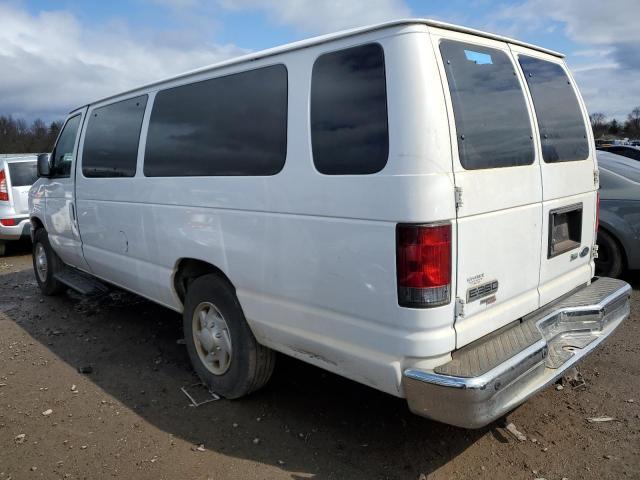 1FBSS3BL3DDA94664 - 2013 FORD ECONOLINE E350 SUPER DUTY WAGON WHITE photo 2