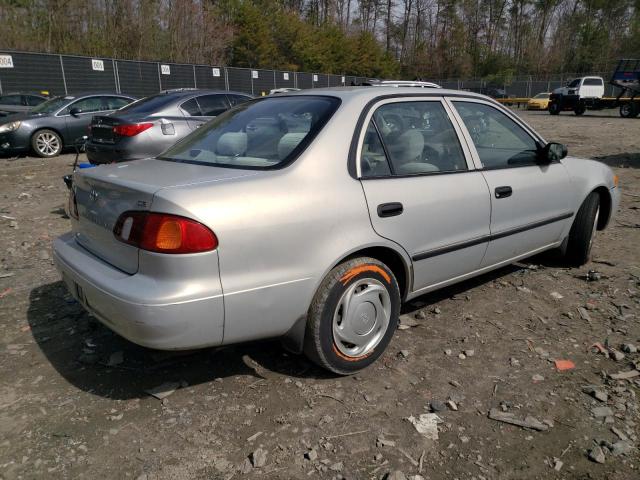 2T1BR12E6YC281476 - 2000 TOYOTA COROLLA VE SILVER photo 3