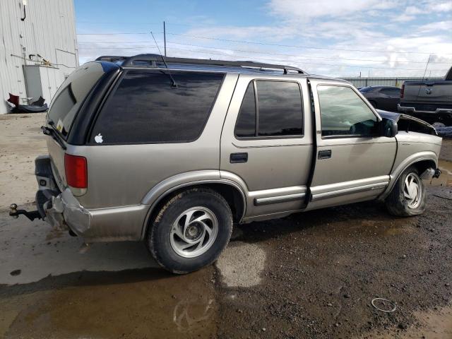 1GNDT13W812148036 - 2001 CHEVROLET BLAZER TAN photo 3