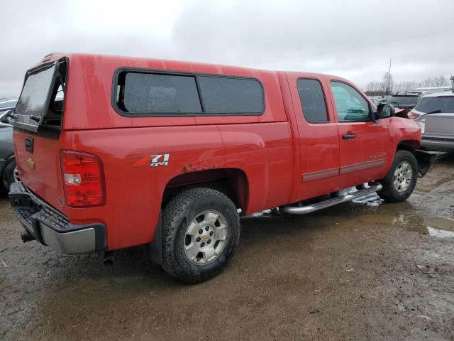 1GCRKSE77CZ100664 - 2012 CHEVROLET SILVERADO K1500 LT RED photo 3