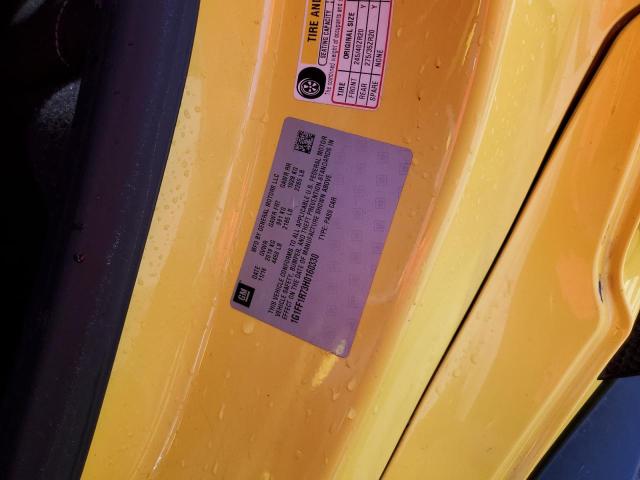 1G1FF1R73H0160330 - 2017 CHEVROLET CAMARO SS 黄色 照片 12