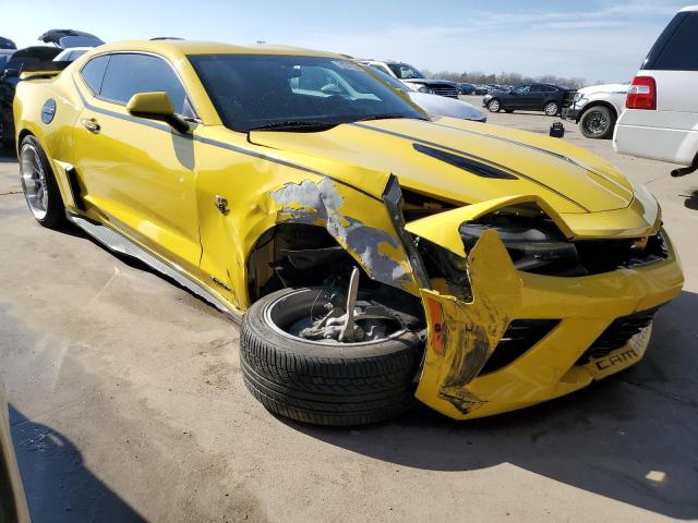 1G1FF1R73H0160330 - 2017 CHEVROLET CAMARO SS 黄色 照片 4