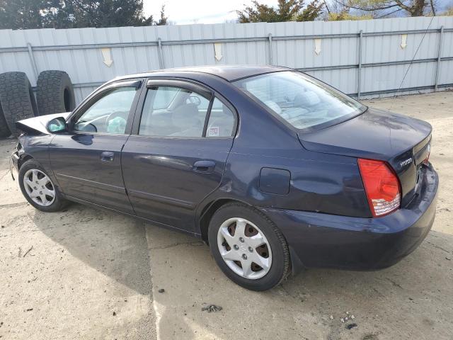 KMHDN46D76U285913 - 2006 HYUNDAI ELANTRA GLS BLUE photo 2