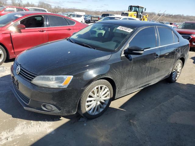 3VWLL7AJ8EM401768 - 2014 VOLKSWAGEN JETTA TDI BLACK photo 1