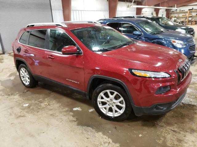 1C4PJLCB5EW171910 - 2014 JEEP CHEROKEE LATITUDE BURGUNDY photo 4