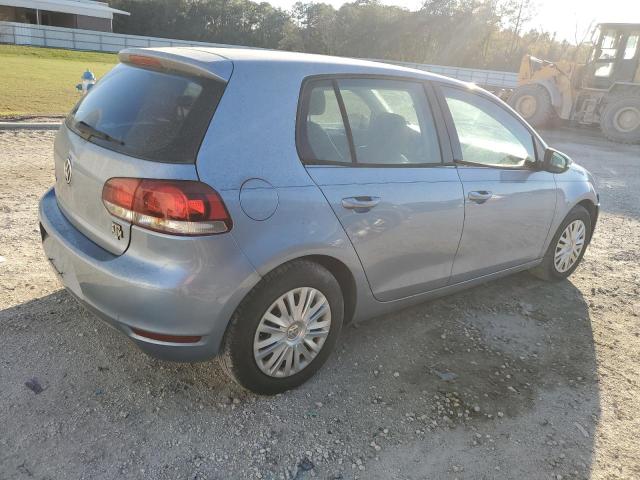 WVWDA7AJ1AW342988 - 2010 VOLKSWAGEN GOLF BLUE photo 3