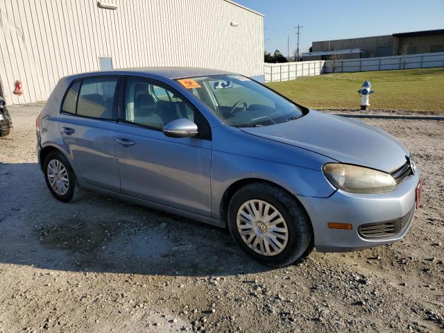 WVWDA7AJ1AW342988 - 2010 VOLKSWAGEN GOLF BLUE photo 4
