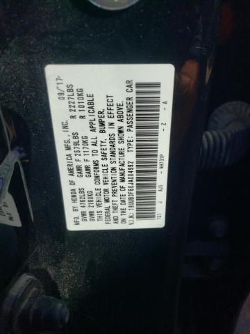 19UUB3F60JA004992 - 2018 ACURA TLX TECH+A BLACK photo 12