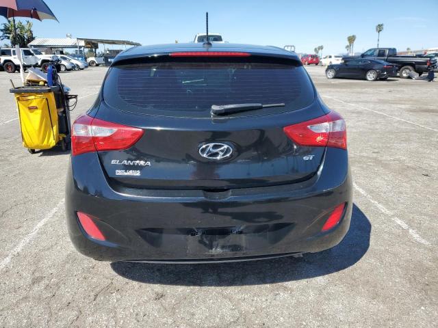 KMHD35LH7HU361765 - 2017 HYUNDAI ELANTRA GT BLACK photo 6