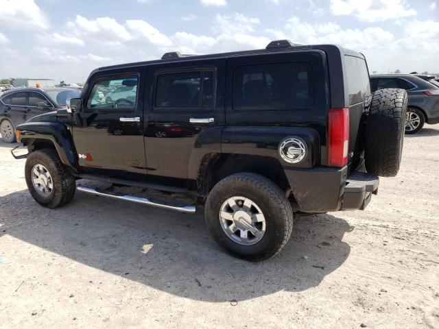 5GTDN13E778234009 - 2007 HUMMER H3 BLACK photo 2