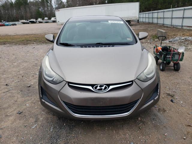 5NPDH4AE4EH522992 - 2014 HYUNDAI ELANTRA SE GOLD photo 5