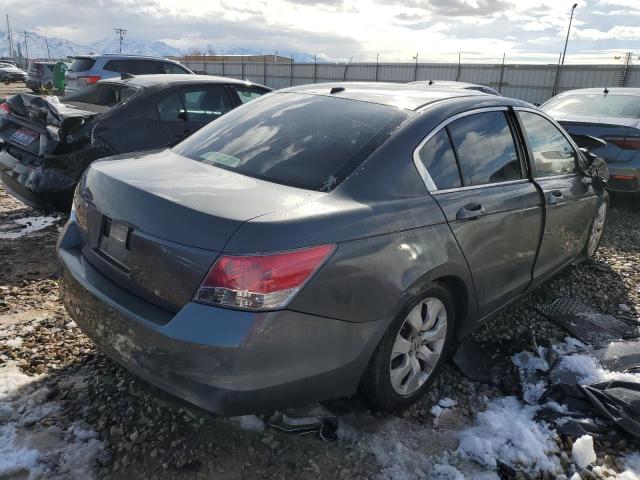 1HGCP26849A009066 - 2009 HONDA ACCORD EXL GRAY photo 3