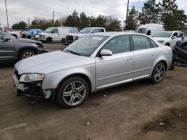 WAUDF78E48A093231 - 2008 AUDI A4 2.0T QUATTRO SILVER photo 1