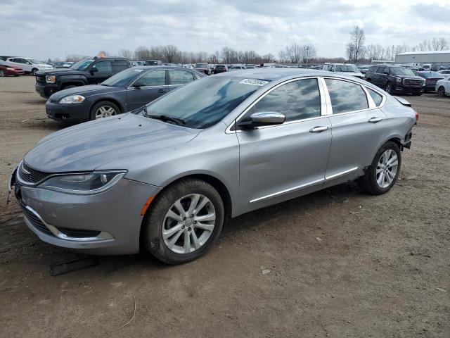 1C3CCCAB3GN165449 - 2016 CHRYSLER 200 LIMITED SILVER photo 1