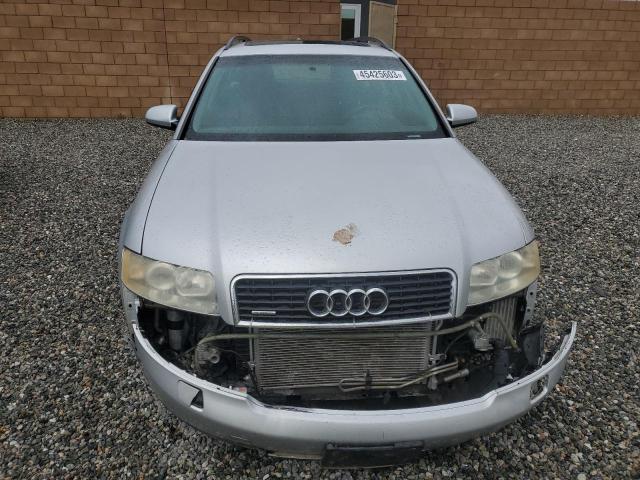 WAUVC68E24A071617 - 2004 AUDI A4 1.8T AVANT QUATTRO GRAY photo 5