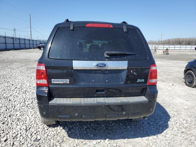 1FMCU0EGXBKA38250 - 2011 FORD ESCAPE LIMITED BLACK photo 6