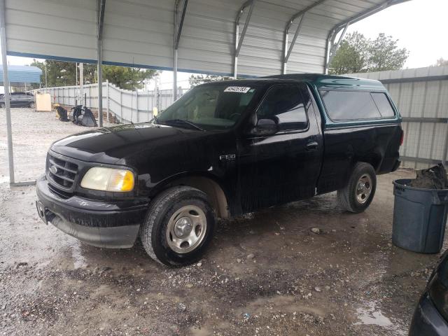 1FTRF17283NA47576 - 2003 FORD F150 BLACK photo 1