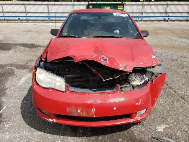 1G8AV15F46Z115322 - 2006 SATURN ION LEVEL 3 RED photo 5