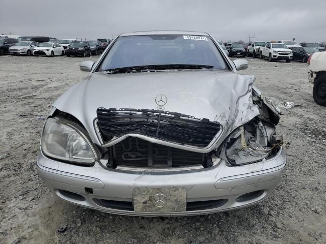 WDBNG70J62A288282 - 2002 MERCEDES-BENZ S 430 SILVER photo 5