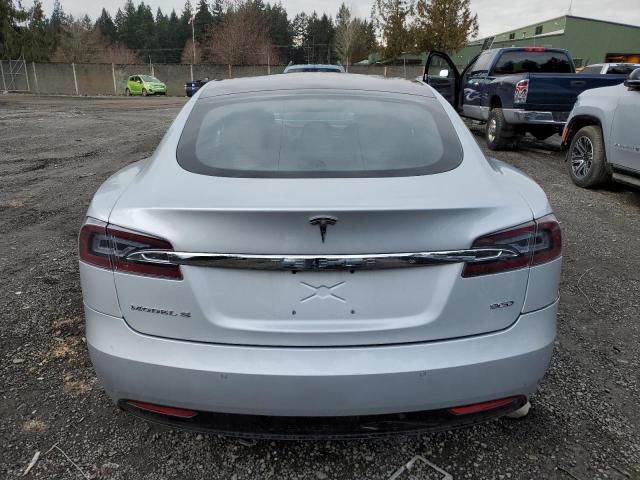 5YJSA1E2XGF175602 - 2016 TESLA MODEL S 银色 照片 6