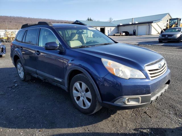 4S4BRBCC6B3436557 - 2011 SUBARU OUTBACK 2.5I PREMIUM BLUE photo 4