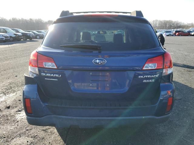 4S4BRBCC6B3436557 - 2011 SUBARU OUTBACK 2.5I PREMIUM BLUE photo 6