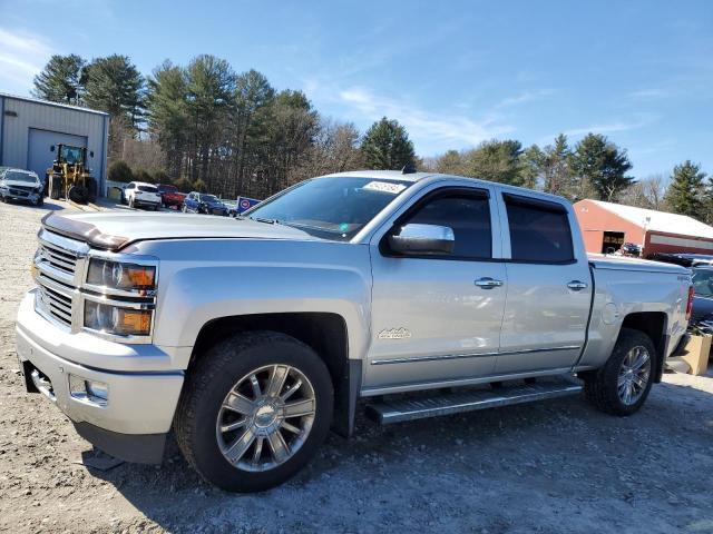 3GCUKTEJ0EG542183 - 2014 CHEVROLET SILVERADO K1500 HIGH COUNTRY SILVER photo 1