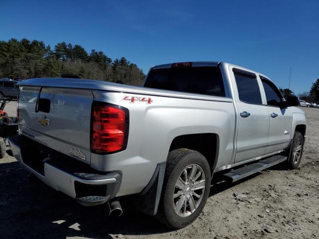 3GCUKTEJ0EG542183 - 2014 CHEVROLET SILVERADO K1500 HIGH COUNTRY SILVER photo 3