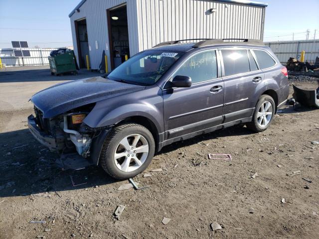 4S4BRDKC9D2274848 - 2013 SUBARU OUTBACK 3.6R LIMITED GRAY photo 1