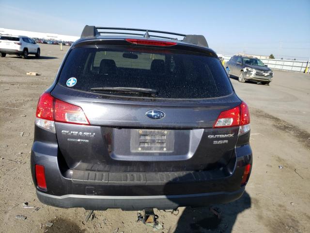 4S4BRDKC9D2274848 - 2013 SUBARU OUTBACK 3.6R LIMITED GRAY photo 6